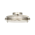 Moon Flush Mount - Nickel