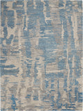 Ellora Blue Modern Area Rug
