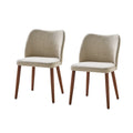 Barbara Set of 2 Dining Chair in Beige