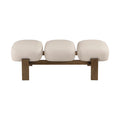Welford Vegan Leather Upholstered Bench