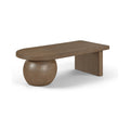 Sebastian Ash Wood And Oak Veneer Coffee Table