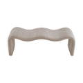 Vivienne Chenille Fabric Upholstered Bench