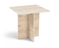 Vence Natural Travertine End Table