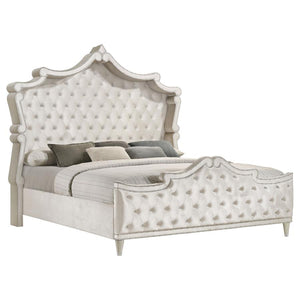 Antonella Bed in Ivory