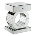 Ingram Mirrored Mirrored End Table