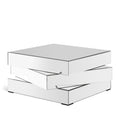 Graziella Mirrored Mirrored Coffee Table
