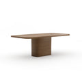 Atom Dining Table - Chocolate Nougat