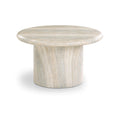 Estelle Natural Concrete And Fiberglass Indoor / Outdoor Coffee Table - CT14