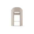 Overlap Counter Stool Ivory