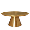 Lucien Gold Iron Coffee Table