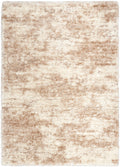 Dreamy Shag Ivory Dark Beige Modern Polyester Area Rug