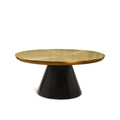 Lucien Gold Iron Coffee Table