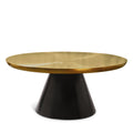 Lucien Gold Iron Coffee Table