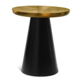 Lucien Gold Iron End / Side Table