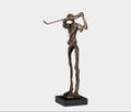 Swinging Golfer