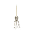 Pacific Octopus Candleholder - Nickel