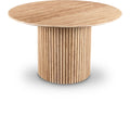 Frederick 48" Natural Travertine Dining Table