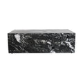 Bromley Black Genuine Marble Coffee Table