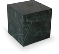 Bromley Green Genuine Marble End Table