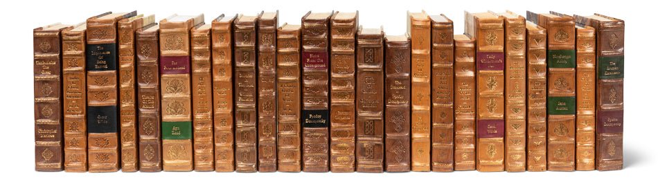 Ashbourne Gilded Decorative Book Collection – Set of 24