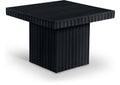 Sidonie Black Solid Wood And Oak Veneer Coffee Table - CT15