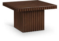 Sidonie Brown Solid Wood And Oak Veneer Coffee Table - CT15