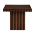 Sidonie Brown Solid Wood And Oak Veneer Coffee Table - CT18