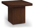 Sidonie Brown Solid Wood And Oak Veneer Coffee Table - CT18
