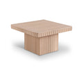 Sidonie Natural Solid Wood And Oak Veneer Coffee Table - CT12