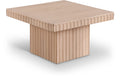 Sidonie Natural Solid Wood And Oak Veneer Coffee Table - CT12