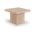 Sidonie Natural Solid Wood And Oak Veneer Coffee Table - CT15