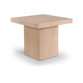 Sidonie Natural Solid Wood And Oak Veneer Coffee Table - CT18