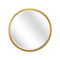 Large Round Mirror - Gold