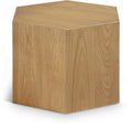 Evander Natural Oak Wood Coffee Table