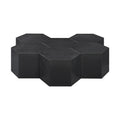 Evander Black Oak Wood 7pc. Modular Coffee Table