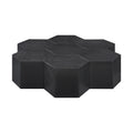 Evander Black Oak Wood Coffee Table - CT-7PC