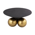 Melina Grey Iron Coffee Table
