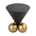 Melina Grey Iron End / Side Table