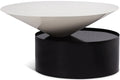 Dominique White Iron Coffee Table