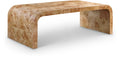 Delilah Natural Burl Wood Coffee Table