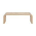 Delilah White Oak Wood Coffee Table