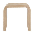Delilah White Oak Wood End / Side Table