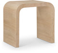 Delilah White Oak Wood End / Side Table