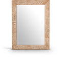 Delilah White Oak Wood Frame Mirror