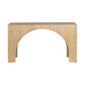 Apolline Oak Oak Wood Console Table