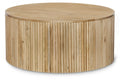 Natalia Natural Oak Wood Coffee Table