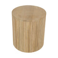 Natalia Natural Oak Wood End / Side Table
