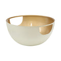 Eliane Cream Glass Top And Iron Base Coffee Table