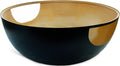 Eliane Black Glass Top And Iron Base Coffee Table