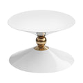 Loire White Iron Coffee Table